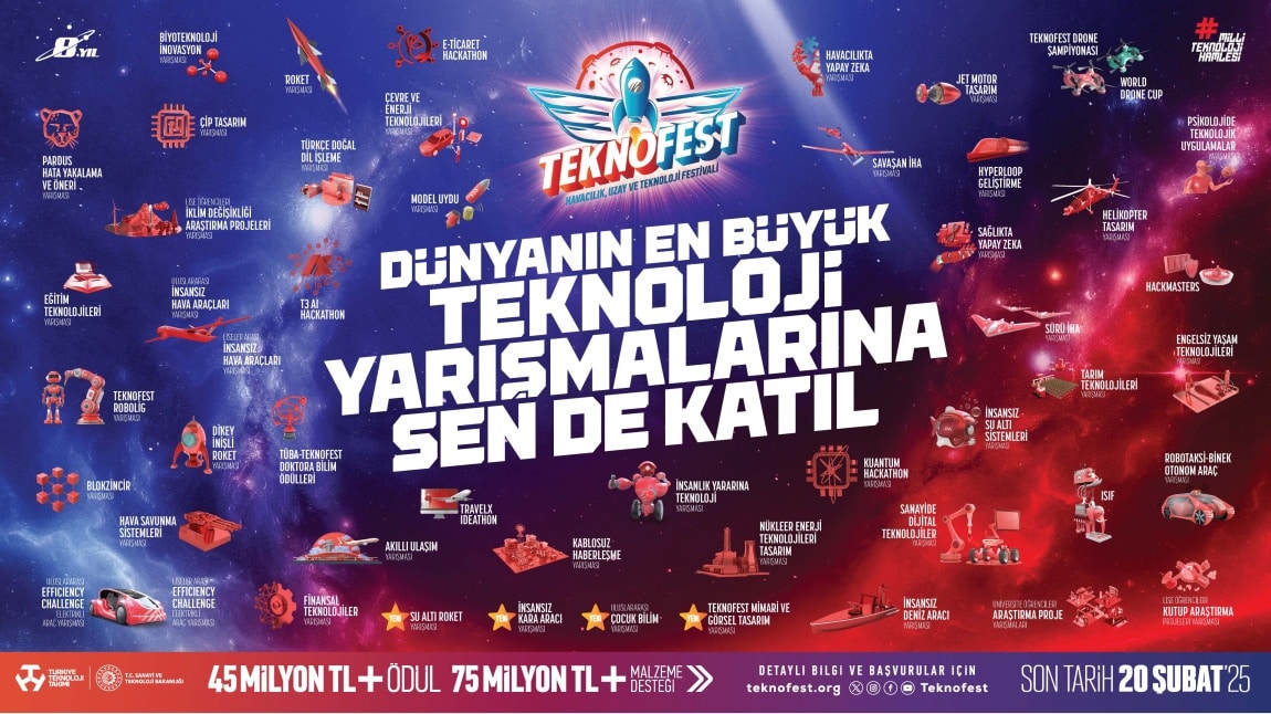 TEKNOFEST Yarışma Başvuruları Başladı!